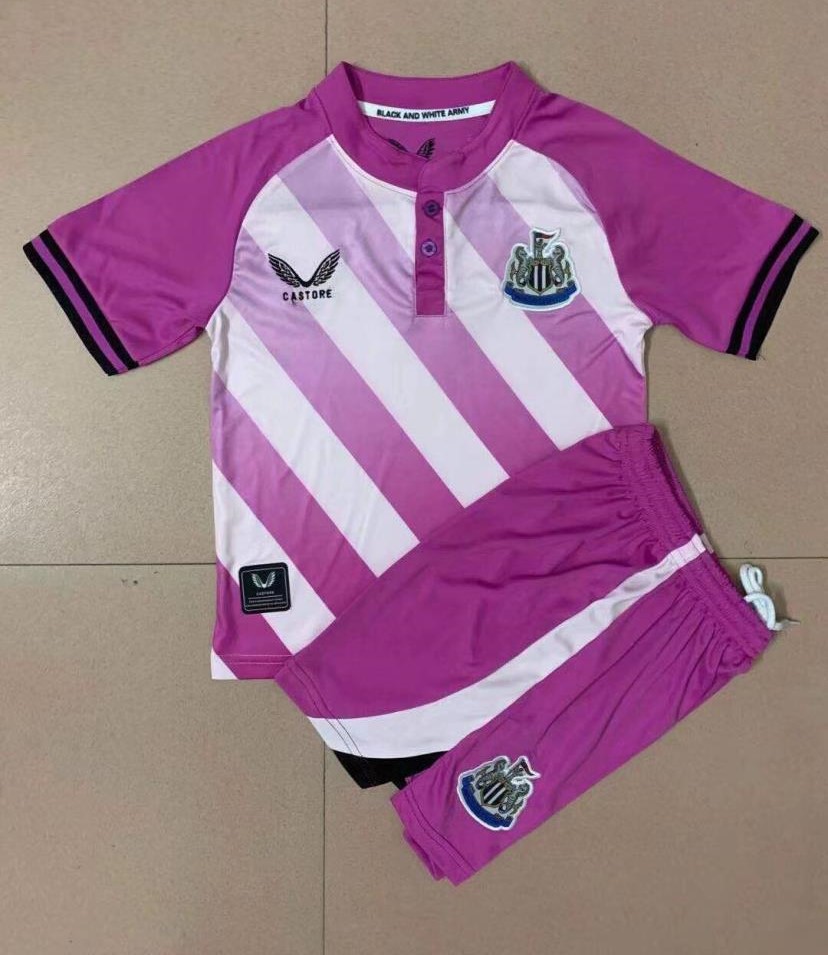 Kids-Newcastle 21/22 GK Purple Soccer Jersey